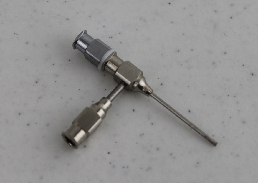 ram&eacute;-hart coaxial needles used for electrospinning